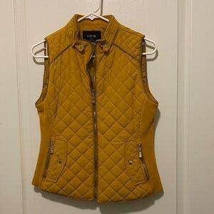 Active USA Golden Quilted Vest